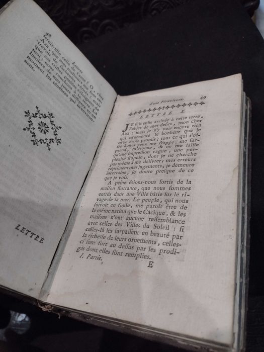 Lettres D´Une Péruvienne 1764 - 1 & 2 Partie