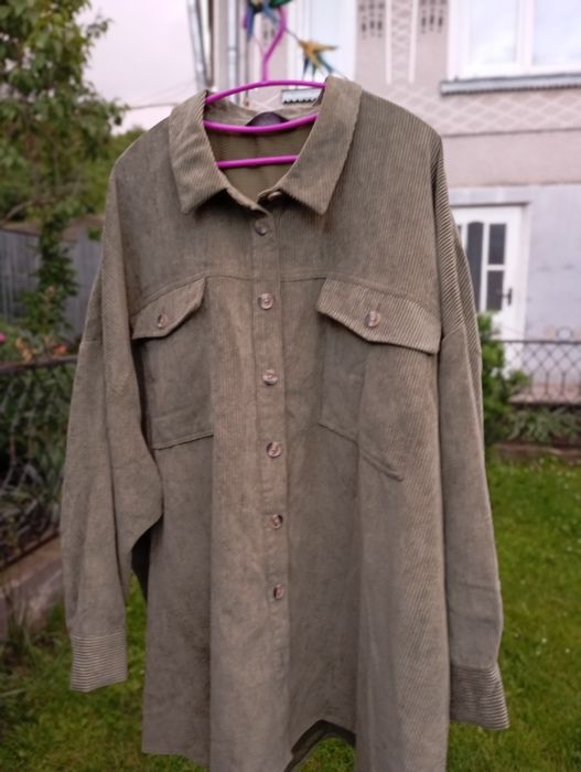 Жіноча вельветова сорочка