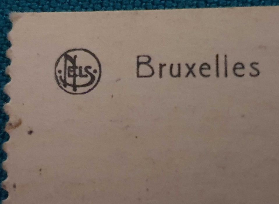 2 Postais antigos - BRUXELAS / Bélgica - 1905 e 1920