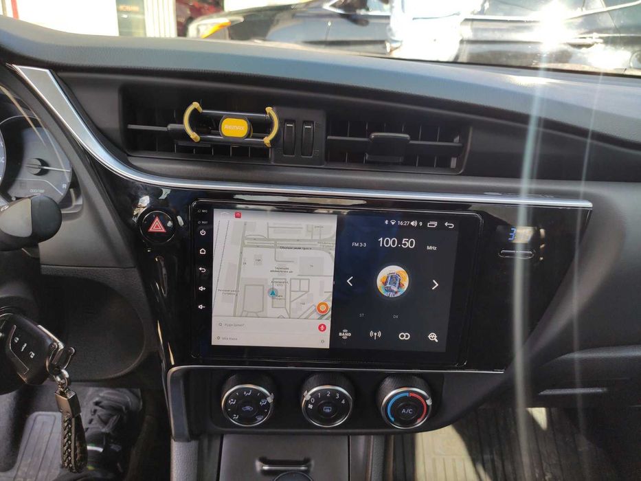 Штатная магнитола для Toyota Corolla E180 2016-2019 установка магнитол