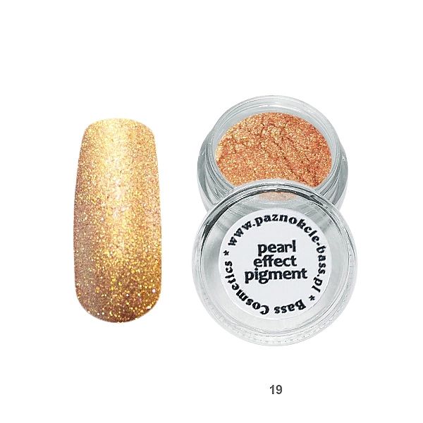 Pigment perłowy 7 ml pył kawa latte / Bass Cosmetics