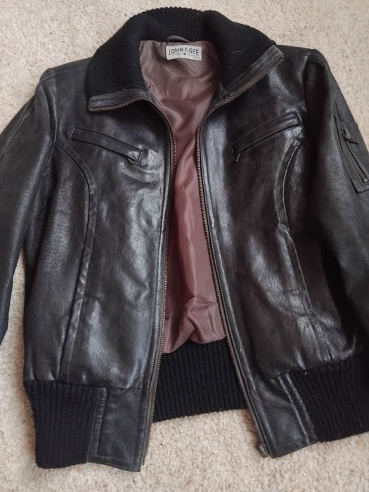 Шкіряна натуральна,  р46(м) куртка