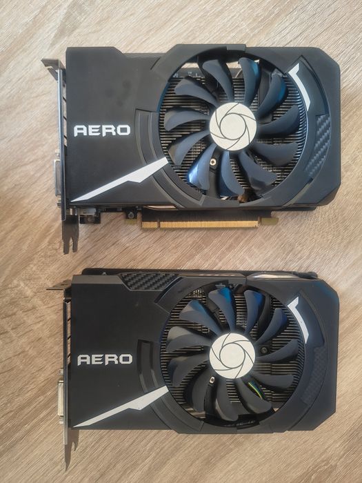 MSI GTX 1060 6 gb aero 1 fan та MSI gtx 3 gb OCV1