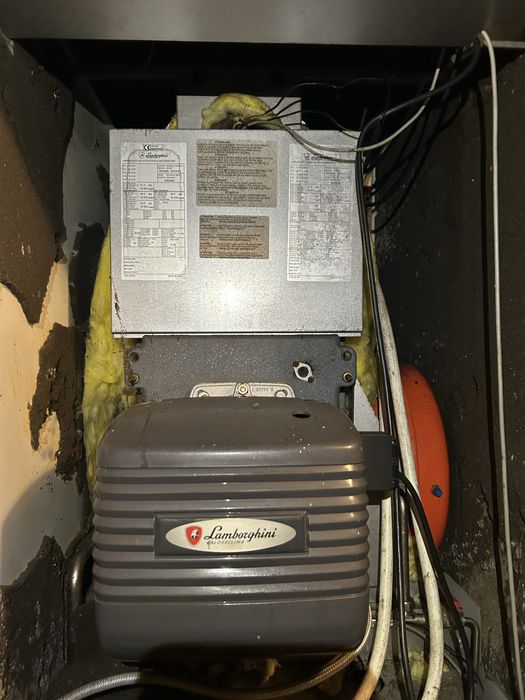 Caldeira a gasóleo Lamborghini com depósito 1000l
