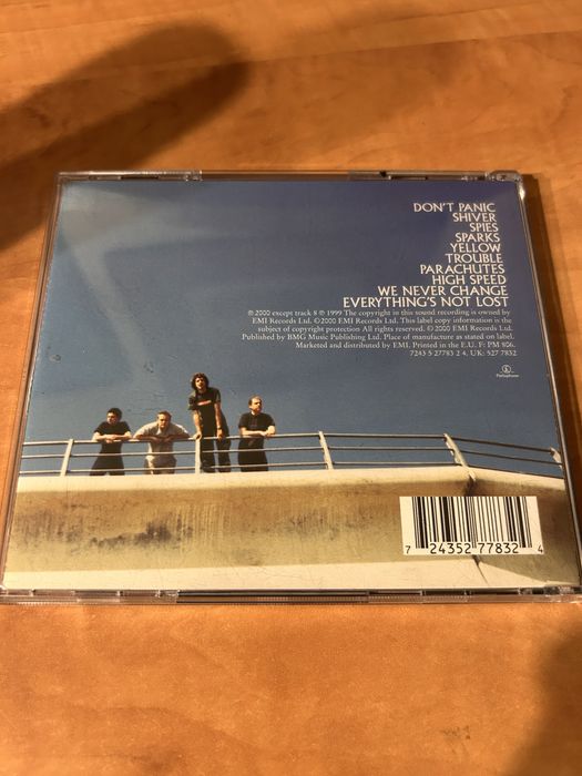 ColdPlay Parachutes CD de música