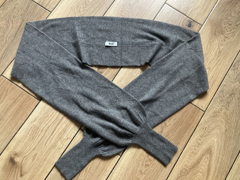 ACNE szal rekawiczki kaszmir mitenki xs s