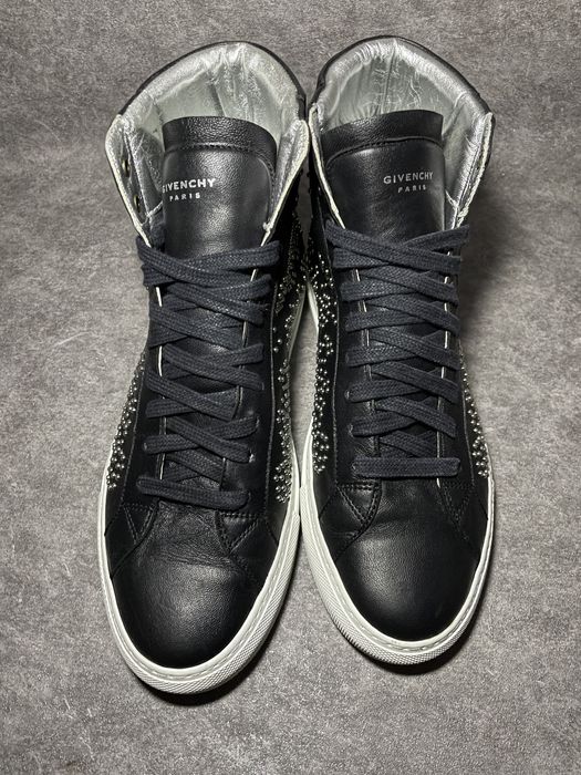 Женские кожаные кроссовки кеды Givenchy