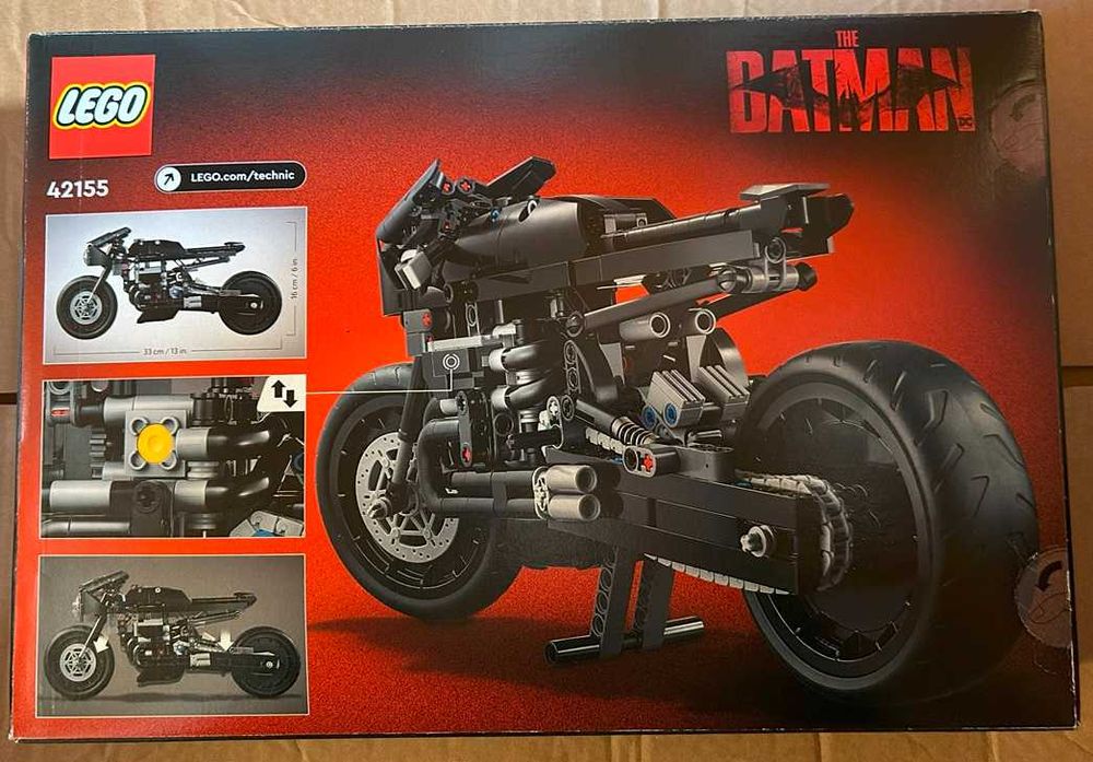 Lego Technic 42155 - BATMAN's BATCYCLE™ (discontinued)64564330143105121