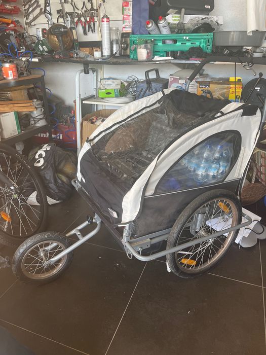 Atrelado bicicleta para criança