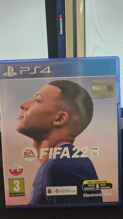 Fifa 22 ps4 polska wersja super stan bez rys