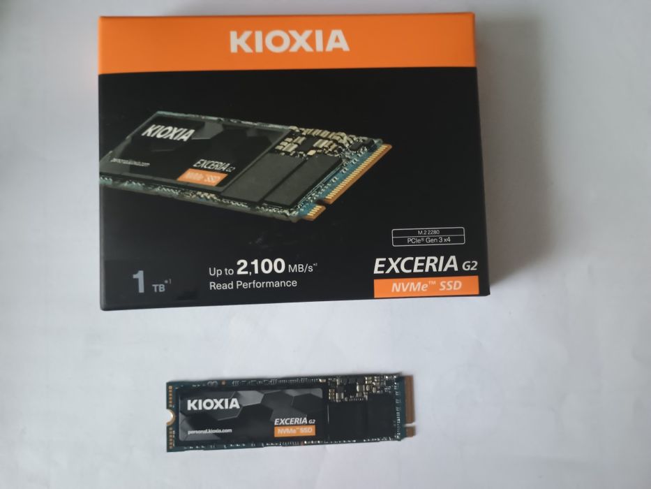 Dysk SSD  Kioxia 1TB M.2 PCIe 3.0 NVMe Exceria G2   GWARANCJA do 2029r.