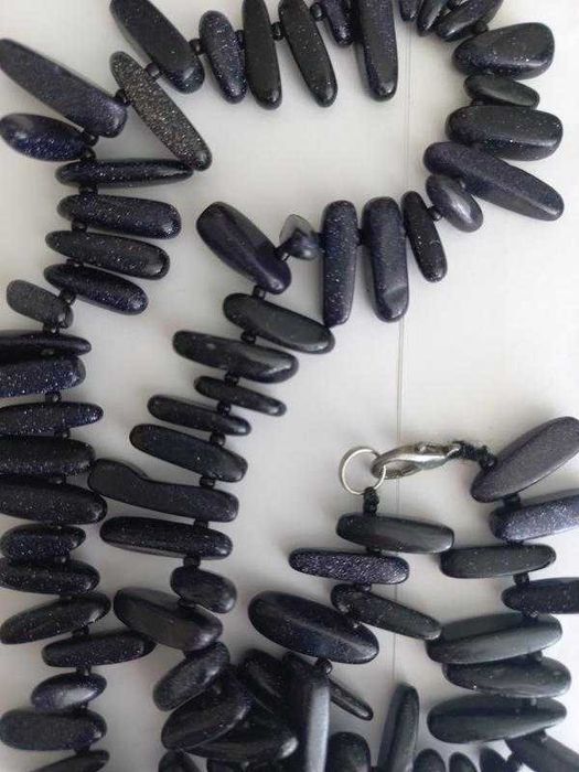 Ожерелье колье из натурального камня