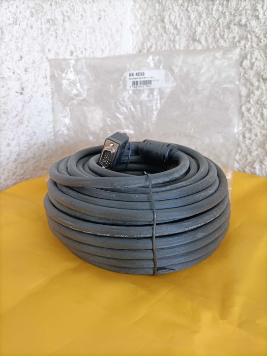 Cabos / Extensões Video VGA Longos (5, 15 e 20 Mts) Muito baratos!64750735034114124
