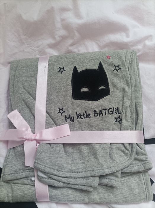 Nowy kocyk bawełniany dla dziewczynki