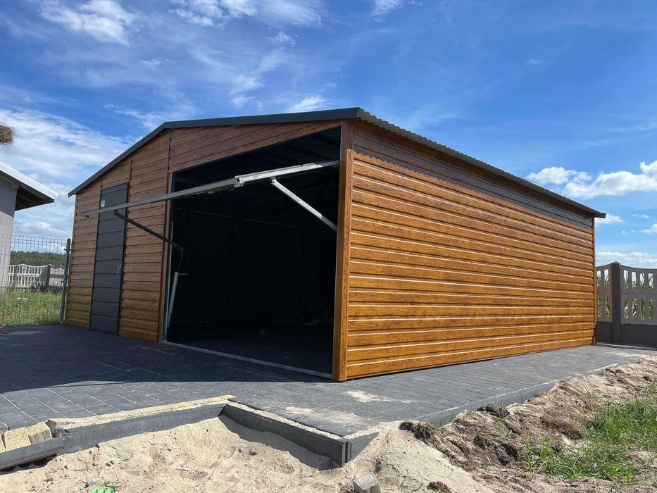 GARAŻ blaszany 6x6 Schowek/domek Producent KONSTRUKCJA W OCYNKU , RATY