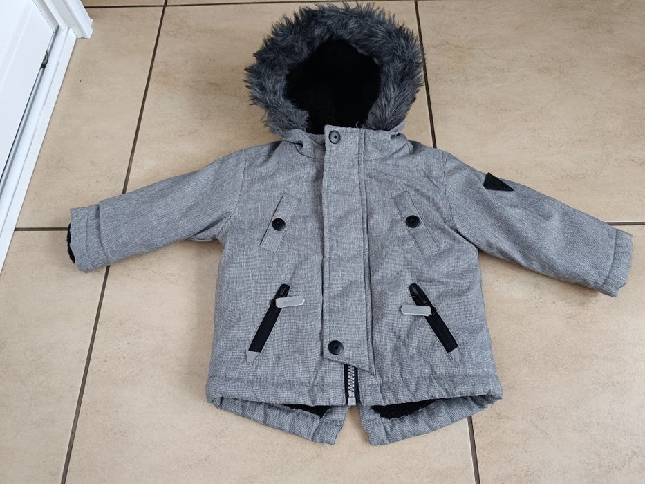 Kurtka zimowa dla chłopca 3-6 m r. 68