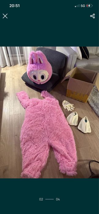 Strój Labubu  kostium labubu