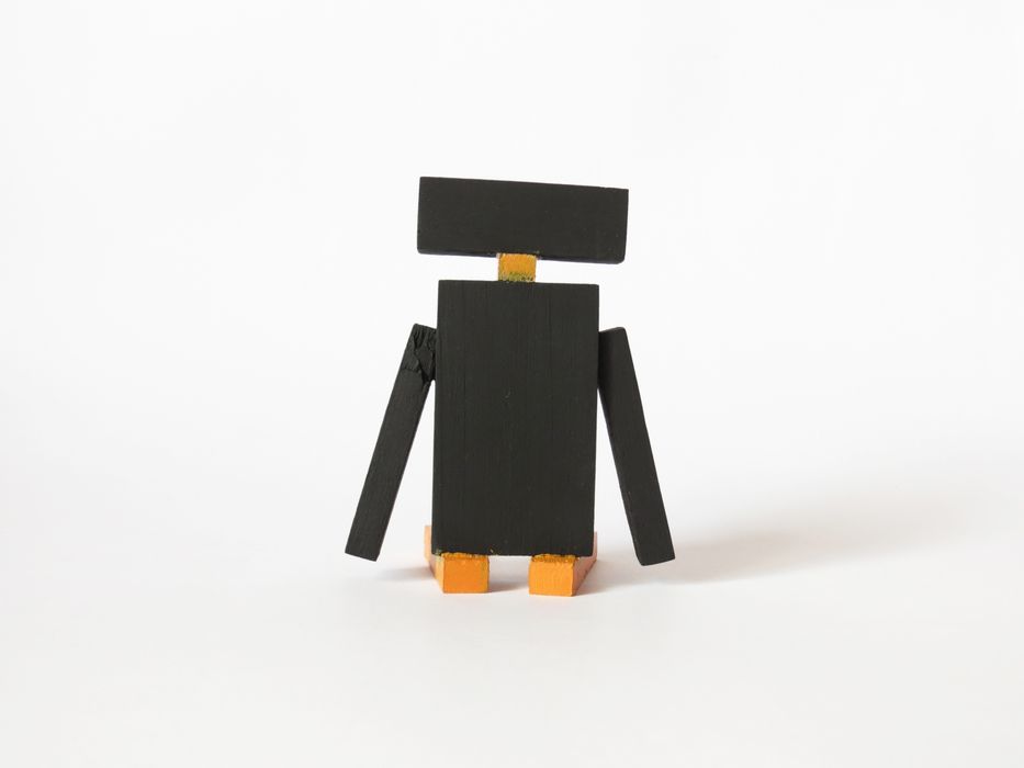 Деревянная статуэтка пингвин.Домашний декор.Предмет интерьера.