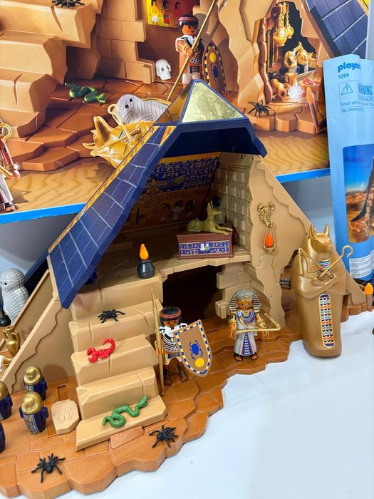 Playmobil 5386 History Piramida Faraona z oryginalnym kartonem
