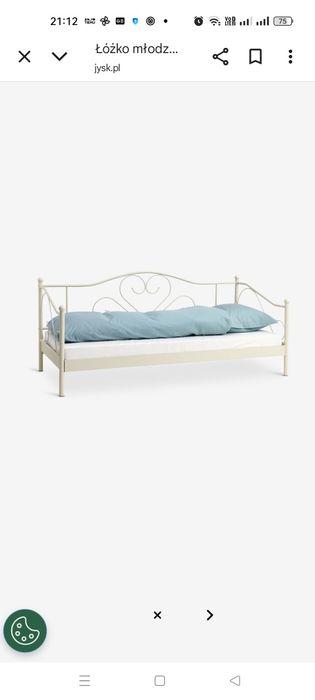 Łóżko młodzieżowe RINGE 90x200