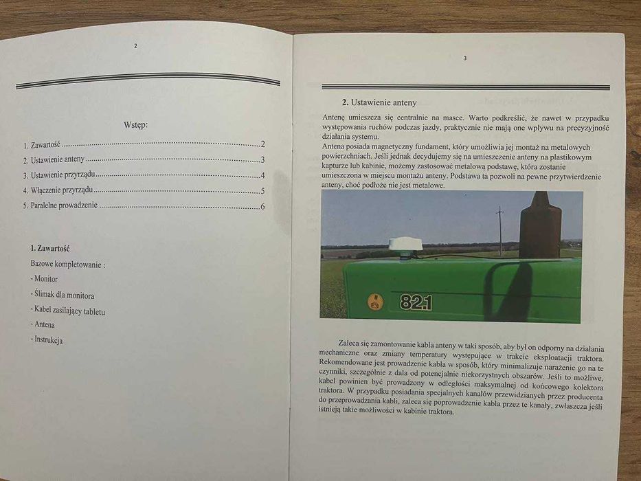 Nawigacja rolnicza Agricourse Comfort