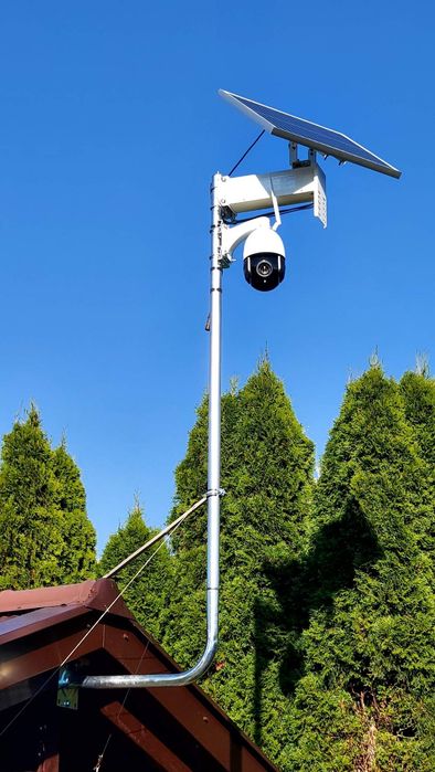 Zestaw solarny 40Wat z baterią 60Amp 18V do kamer i innych urządzeń