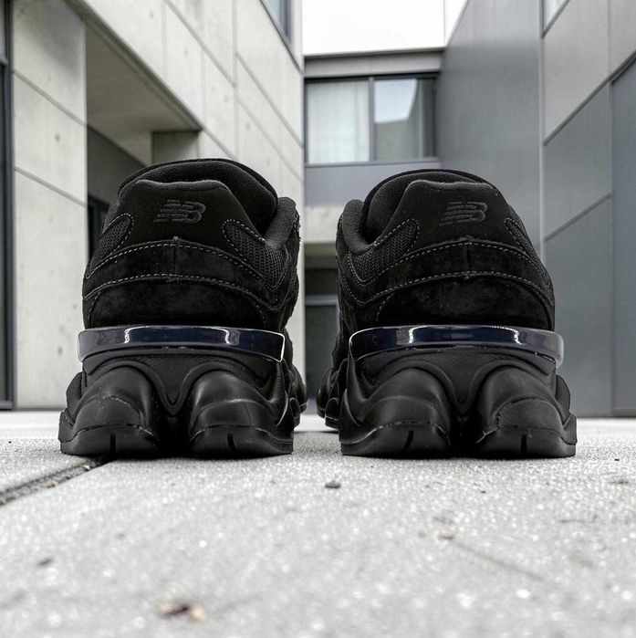 (БЕЗ ПЕРЕДОПЛАТИ) 36 - 40 New Balance 9060 Triple Black Black Нью Беланс 9060