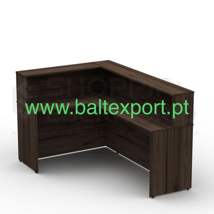 Balcão Receção Reto / Balcão Recepção Curvo / Balcão em L Novo