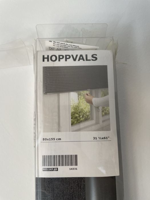 IKEA estore Cinza HOPPVALS 80x155cm