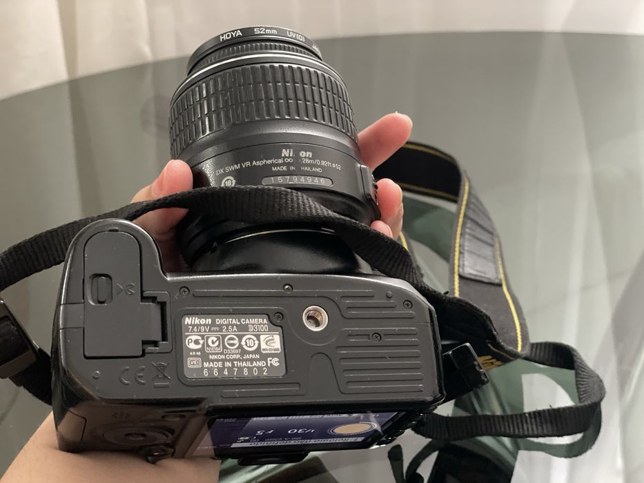 Nikon D3100 + bolsa de transporte