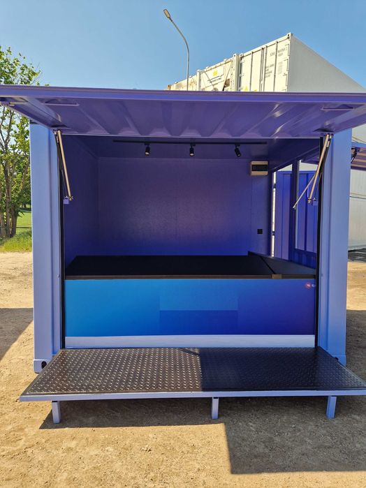 Adaptacje/modyfikacje/przeróbki kontenerów morskich