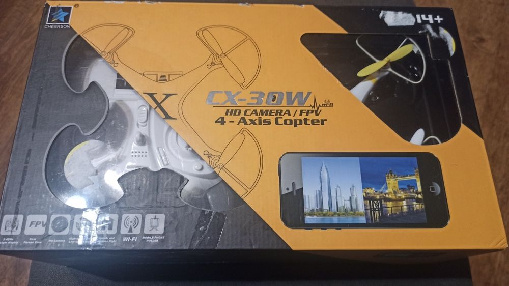 Dron / Quadrocopter RC Cheerson CX-30W BNF (moduł Wi-Fi, Android / iOS