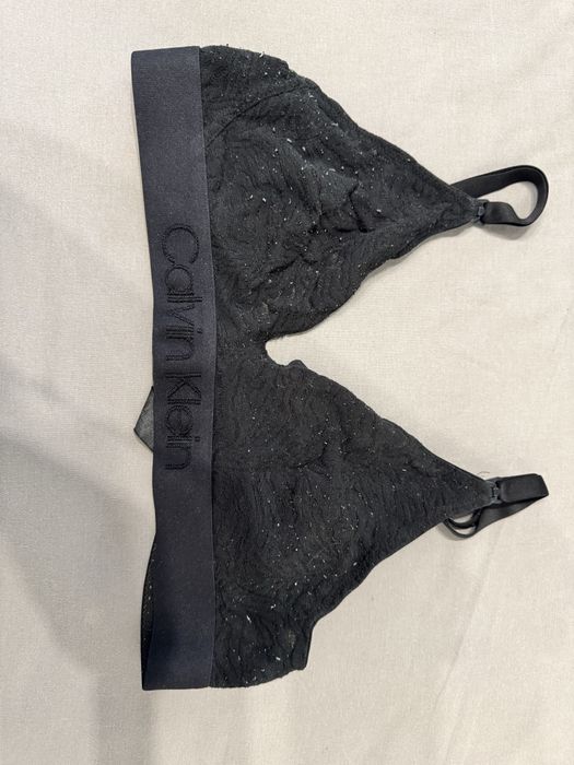 Biustonosz do karmienia Calvin Klein 75B czarny