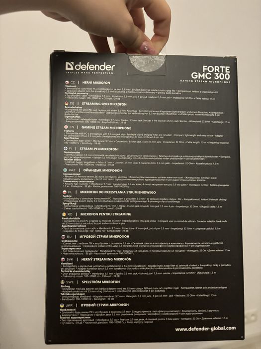 Mikrofon do komputera/laptopa