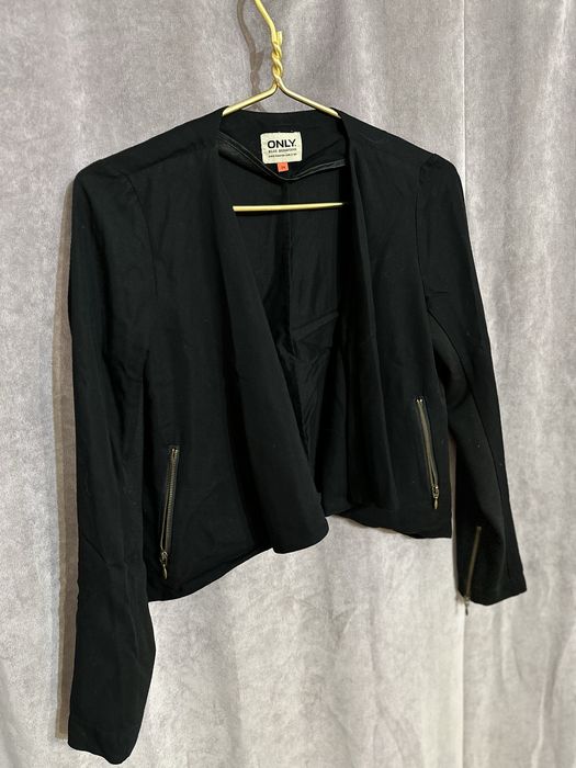 Жакет вкорочений під замш ONLY