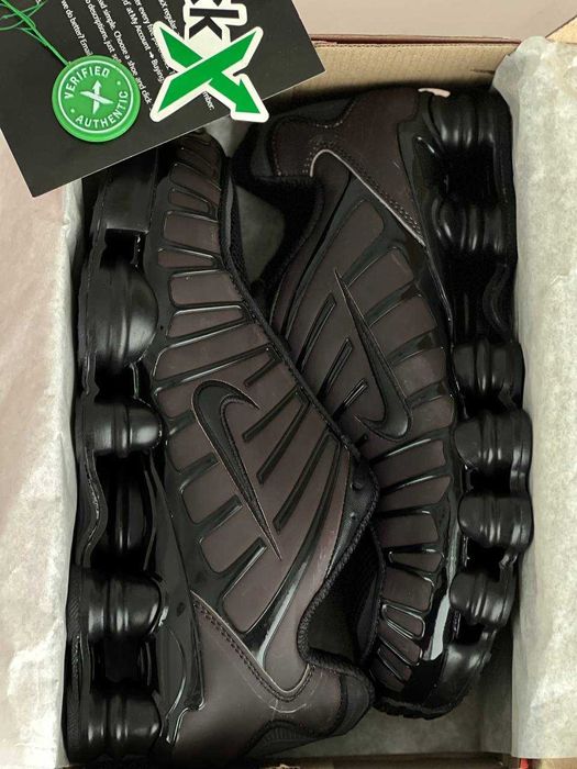 Мужские кроссовки Nike Shox TL University Red Gradient. 40-45