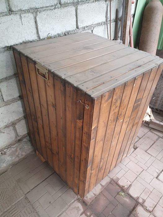 Коптилка деревянная