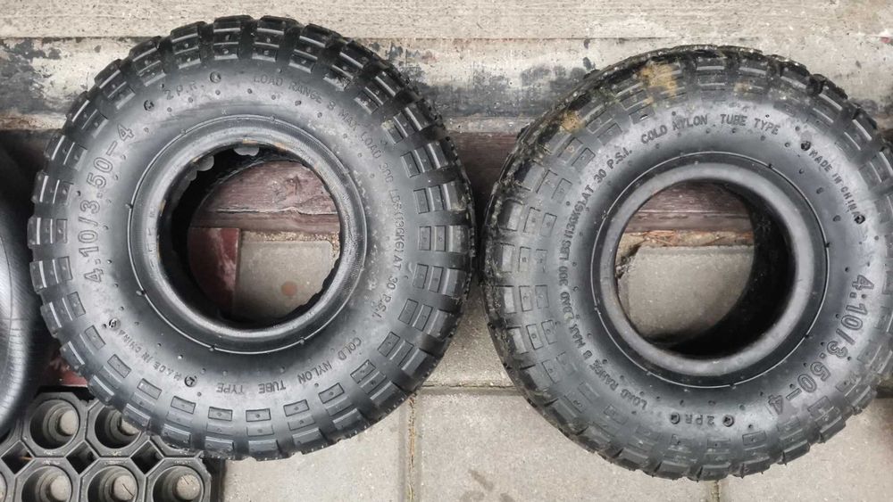 Opona dętka wózek młynarka kajak 4.1/3.5-4