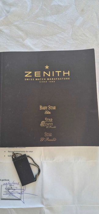 Relogio Zenith El Primero Espada
