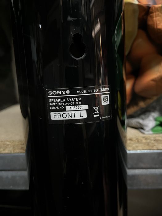 Colunas Sony SS - TSB113 e TSB114