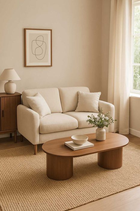 Stolik kawowy z drewna dębowego Didi (Westwing)