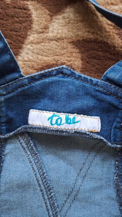 Продам джинсовий комбінезон для вагітних