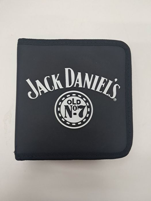 Estojo porta-CDs/DVDs vintage oficial Jack Daniel's