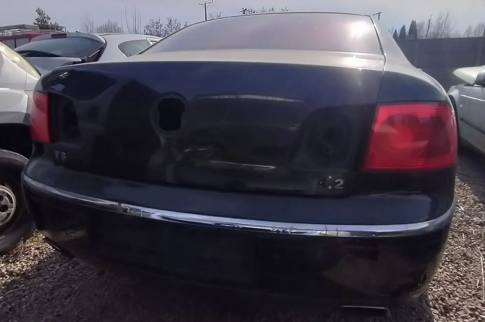 VW PHAETON 4.2 V8 4MOTION KOD B2B2 KLAPA TYŁ ZDERZAK MASKA DRZWI BŁOTNIK SZYBA LUSTERKO LAMPA SILNIK SKRZYNIA CAŁY NA CZĘŚCI