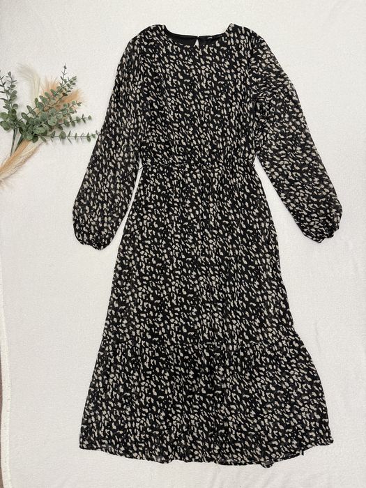 Сукня міді, шифонова