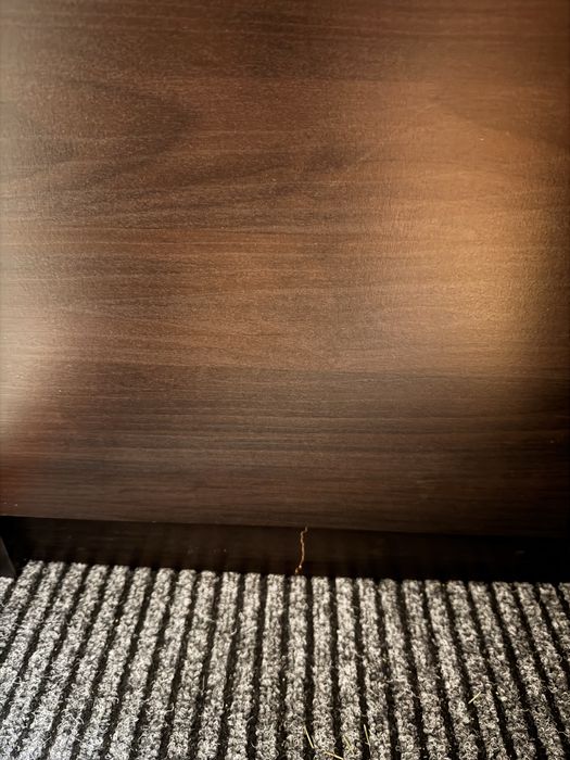 Szafka na buty Ikea Bissa czarny brąz