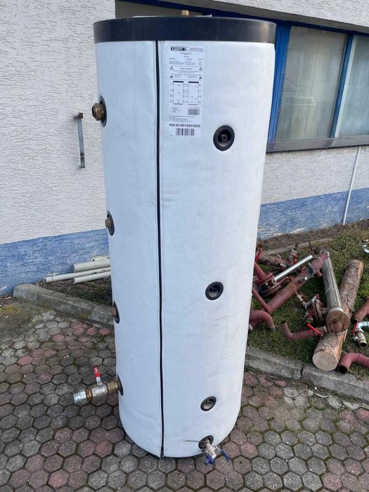 Zbiornik buforowy 300L, Elektromet WGJ-B 300 + osprzęt