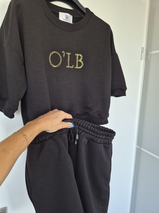 Komplet dres czarny