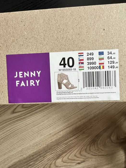 Sandały damskie Jenny Fairy r. 40