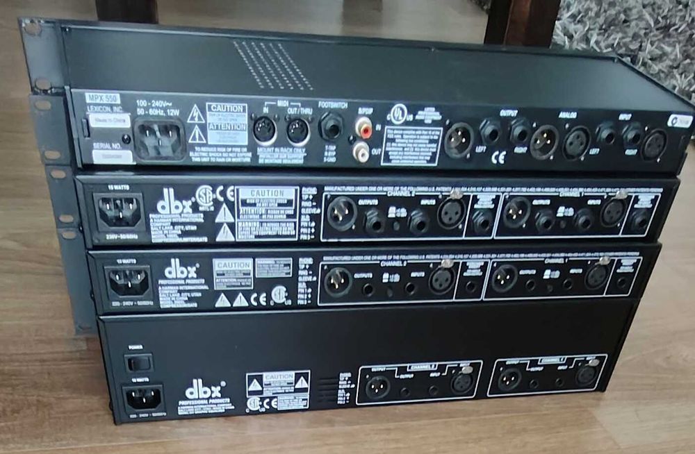 Procesor, Equalizer, 2 X Compressor.